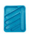 Bandeja cubertero de plástico, de color surtido, de 4 x 36,5 x 29,5 cm, Recipiente para ordenación y almacenamiento de cuberterí