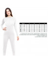 Tradineur - Mono maillot para jóvenes y adultos para carnaval, Halloween, fiestas, celebraciones, color blanco (Talla M)