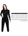 Tradineur - Mono maillot para jóvenes y adultos para carnaval, Halloween, fiestas, celebraciones, color negro (Talla L)