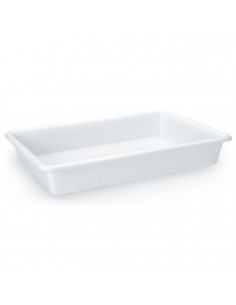 Tradineur - Bandeja frigorífica de almacenamiento, plástico, reutilizable, servir comida, aperitivos, fabricado en España - 13 l