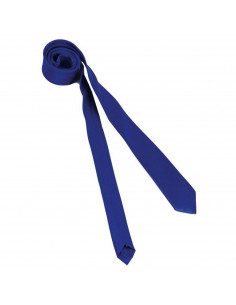 Tradineur - Corbata fina con longitud 75 cm - Fabricado en poliéster - Complemento para disfraces, carnaval, Halloween - Color A