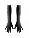 Tradineur - Guantes Largos de 45 cm - Fabricado en poliéster - Talla única para adultos - Ideal para carnaval o Halloween - Colo