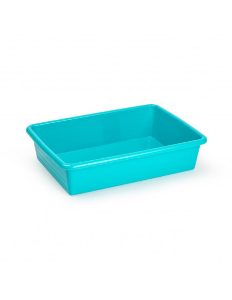 Tradineur - Bandeja rectangular pequeña para frigorífico, color aleatorio, capacidad 1.65 litros, 6 x 26,5 x 19 cm. Tradineur - Bandeja rectangular pequeña para frigorífico, color aleatorio, capacidad 1.65 litros, 6 x 26,5 x 19 cm.