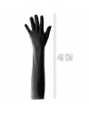 Tradineur - Guantes Largos de 45 cm - Fabricado en poliéster - Talla única para adultos - Ideal para carnaval o Halloween - Colo