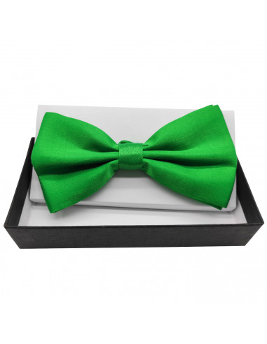 Tradineur - Pajarita de raso para disfraz, poliéster 100%, accesorio de carnaval, halloween, cosplay, fiestas, cumpleaños (Verde