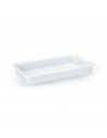 Tradineur - Bandeja para frigorífico blanca, bandeja para hostelería, 2,1 litros, medidas 34 x 20,5 x 4,5 cm