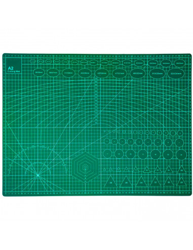 Tradineur - Tabla de corte, base para patchwork, autocicatrizante, manualidades, bricolaje, costura, alfombrilla de corte autorr