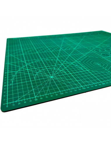 Tradineur - Tabla de corte, base para patchwork, autocicatrizante, manualidades, bricolaje, costura, alfombrilla de corte autorr