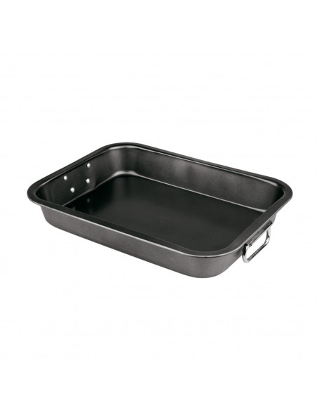 Lifestyle - Bandeja de horno antiadherente con asas, fuente de horno, de 39 x 29 cm Lifestyle - Bandeja de horno antiadherente con asas, fuente de horno, de 39 x 29 cm