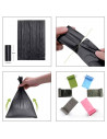 Tradineur - Pack de 16 rollos de bolsas higiénicas para excrementos de perro, recambios para dispensador de bolsas de caca, masc