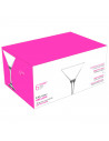 Tradineur - Set de 6 copas de cóctel Misket de cristal, copas para combinados, bebidas, elegantes, aptas para lavavajillas (17