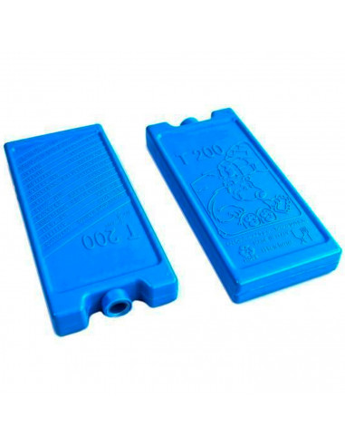 Tradineur - Acumulador de frío para neveras portátiles, plástico, placas de hielo refrigerante para bolsas de frío, playa, acamp