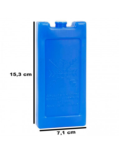 Tradineur - Acumulador de frío para neveras portátiles, plástico, placas de hielo refrigerante para bolsas de frío, playa, acamp