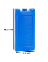Tradineur - Acumulador de frío para neveras portátiles, plástico, placas de hielo refrigerante para bolsas de frío, playa, acamp