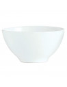 Tradineur - Tazón de vidrio opal, cuenco, bol para desayuno extra resistente, reciclable, postres, aperitivos, sopa, apto para l