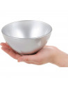 Tradineur - Bol de vidrio opal, cuenco, tazón para desayuno extra resistente, reciclable, postres, aperitivos, sopa, apto para l