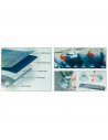 Tradineur - Parasol reflectante para coche, polietileno con película de aluminio, colocación con ventosas y gomas elásticas, pro
