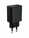 Tradineur - Cargado de móviles 2.4A - Alto rendimiento / Carga rápida / Calidad - 1 Puertos USB - Sin cable - Color Negro