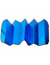 Tradineur - Parasol reflectante de coche, polietileno con película de aluminio, colocación con ventosas y gomas elásticas, prote