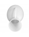 Tradineur - Orinal para hombre con asa, plástico, botella orina caballero, urinario adultos, inodoro portátil, emergencias, anci