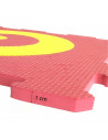 Tradineur - Pack de 10 baldosas de goma eva con letras desmontables, esterilla, puzzle para habitación de bebé, niños, alfombril