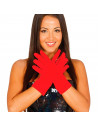 Tradineur - Guantes Largos de 25 cm - Fabricado en poliéster - Talla única para adultos - Ideal para carnaval o Halloween - Colo