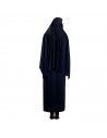 Tradineur - Disfraz de monja maldita para mujer, fibra sintética, incluye túnica, cruz y cofia, religiosa, carnaval, Halloween,