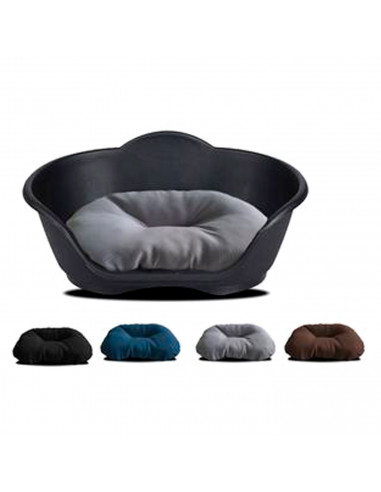Tradineur - Cojín para mascota - Fabricado en Poliéster - Cama para mascotas, redonda, lavable - 40 x 60 cm - Modelo Surtido