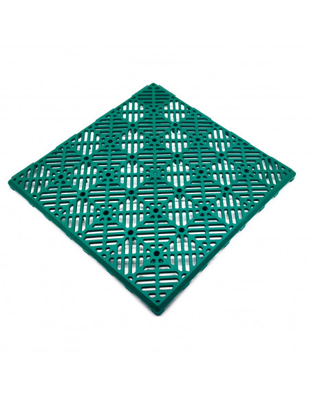 Tradineur - Baldosa / Loseta para exteriores - Fabricado en Plástico - Ideal para piscina, terrazas, jardín - Desmontable y Anti