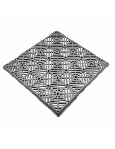 Tradineur - Baldosa / Loseta para exterior - Fabricado en Plástico - Ideal para piscina, terrazas, jardín - Desmontable y Antide