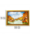 Tradineur - Puzzle/Rompecabezas de 2000 piezas del Canal de Venecia - Fabricación en cartón - Rompecabezas para toda la familia