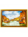 Tradineur - Puzzle/Rompecabezas de 2000 piezas del Canal de Venecia - Fabricación en cartón - Rompecabezas para toda la familia
