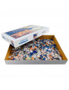 Tradineur - Puzzle/Rompecabezas de 1000 piezas - Diseño Pavo Real - Fabricación en España - Rompecabezas para toda la familia -