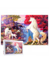 Tradineur - Puzzle/Rompecabezas de 1000 piezas - Diseño Unicornios - Fabricación en España - Rompecabezas para toda la familia -