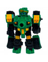 Tradineur - Robot articulable transformable en tanque - Fabricado en España - 2 Modos de transformación - 13 x 12,5 x 6 cm - Col