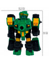 Tradineur - Robot articulable transformable en tanque - Fabricado en España - 2 Modos de transformación - 13 x 12,5 x 6 cm - Col