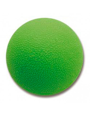 Tradineur - Pelota dura de masaje, bola de automasaje muscular, rehabilitación, fisioterapia, yoga, pilates, espalda, cuello, pi