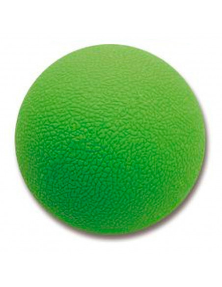 Tradineur - Pelota dura de masaje, bola de automasaje muscular, rehabilitación, fisioterapia, yoga, pilates, espalda, cuello, pi