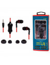 Tradineur - Auriculares para móvil con micrófono, compatibles con tv, cable de 5 m, conexión jack 3,5 mm, cascos compatibles con
