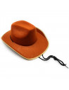 Tradineur - Sombrero vaquero para adulto, fieltro, gorro para disfraces, accesorio de carnaval, Halloween, cosplay, fiestas (Mar