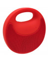 Tradineur - Altavoz portátil con asa, bluetooth, batería recargable, 3 horas duración, cable usb, ranuras usb y micro SD, Ø 13 c