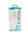 Tradineur - Cable de datos 2.4A, USB a micro-USB, 50 cm, carga rápida, transferencia de datos de móvil a pc, compatible con Xiao