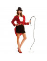 Tradineur - Látigo de cuero para adulto, accesorio para disfraz de domador, gatita sexy, carnaval, Halloween, cosplay, fiestas (