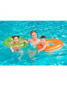 Tradineur - Flotador infantil hinchable de vinilo, aro, anillo inflable para piscina, playa, natación, resistente, niños 3-6 año