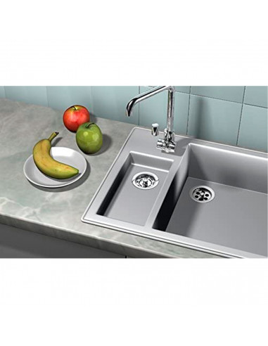Tradineur - Bote de silicona universal en cartucho con cánula, sellador acético, rellenador, alicatados, cocina, baño, ventanas,