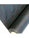 Tradineur - Malla antihierbas, Rollo de Tela Protectora Permeable contra Malas Hierbas, Resistente al Desgaste y desgarro, contr
