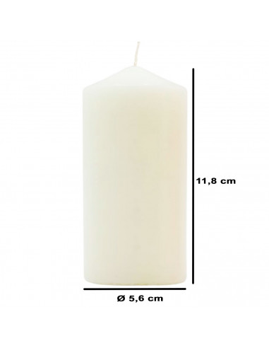 Tradineur - Vela bloque con aroma, velón taco de cera perfumada, larga duración: 36 horas, aromaterapia, decoración del hogar (C