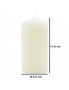 Tradineur - Vela bloque con aroma, velón taco de cera perfumada, larga duración: 36 horas, aromaterapia, decoración del hogar (C