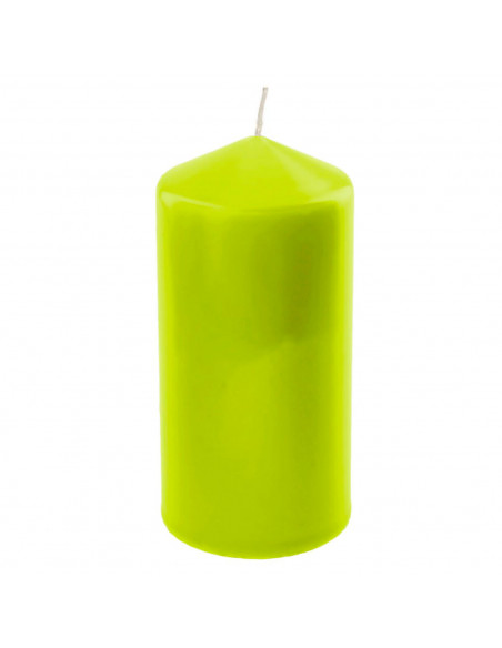 Tradineur - Vela bloque con aroma a hierba de limón, velón taco de cera perfumada, larga duración: 36 horas, aromaterapia, decor