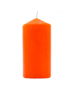 Tradineur - Vela de bloque con aroma a fruta tropical, velón taco de cera perfumada, larga duración: 36 horas, aromaterapia, dec